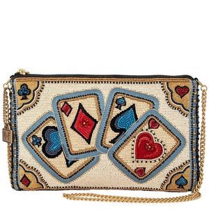Mary Frances Winner Takes All Clutch Crossbody Handbag